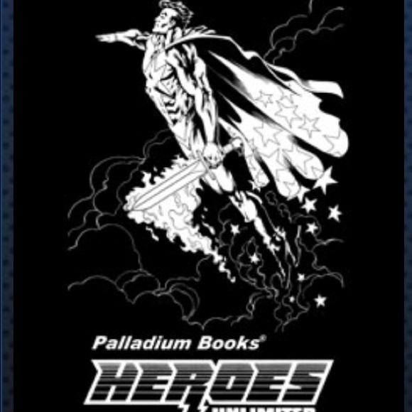 Palladium Books HEROES UNLIMITED Unisex Shirt - Picture 3 of 7